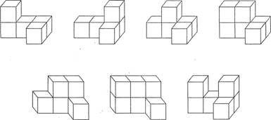 用小正方体拼摆一个立体图形,使得从左面看和从上面看