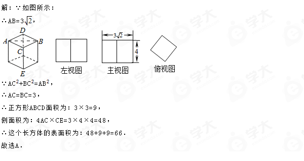 一个长方体一共有6个面,每个面有4个直角,所以一共是24个;一个长方体